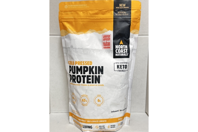 North Coast Naturals Cold Pressed Pumpkin Protein Unflavoured 340g | Keto Friendly