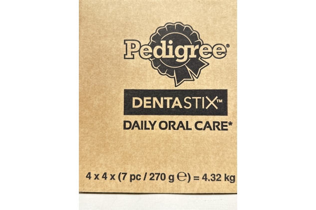 Pedigree DentaStix 112 Sticks Functional Snacks, Daily Dental Chews for Large Dogs (25 kg+), Megapack | BBE 07/10/2024