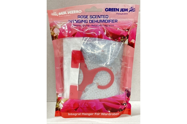 Hanging Dehumidifier Jasmine Scented Absorb Damp Fragrance For Cupboard Wardrobe