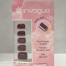 Invogue Wine Red Square Nails (24 Pieces)