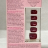 Invogue Wine Red Square Nails (24 Pieces)