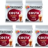 Tassimo Costa Caramel Latte Coffee Pods x8 (Pack of 5, Total 40 Drinks) Best Before Date 05/09/2024