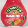 Robinsons Immunity Benefit On-The-Go Squash Drops Orange & Guava, Vitamin B6 & Zinc 66ml (Pack Of 6) Great For Travel, Commuters | Office Workers | Business Supplies | Hand Held Size