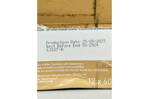 Grenade High Protein, Low Sugar Bar | Chocolate Caramel Chaos | 12 X 60g | BEST BEFORE DATE 31/08/2024