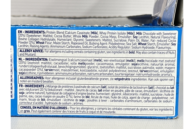 Grenade OREO Protein Bar - High Protein, Low Sugar, 12 x 60 g | Best Before Date 31/08/2024