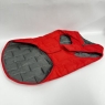 Kurgo Loft Dog Jacket Winter Coat Water-Resistant Reversible Large Red/Charcoal 3