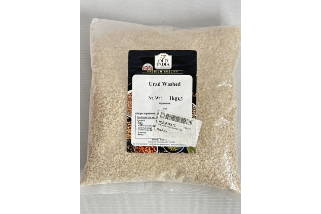 Urad Washed 1kg | Best Before Date 10/10/2024