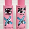 Crazy Color Permanent Hair Color Cream Number 67, Blue Jade 100 ml (Pack Of 2)