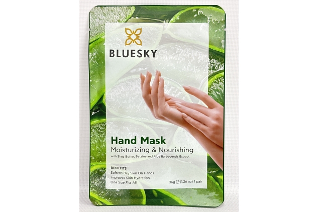 Bluesky Moisturising & Nourishing Hand Mask - 1 Pair, For Dry Hands, Perfect Pamper Gift