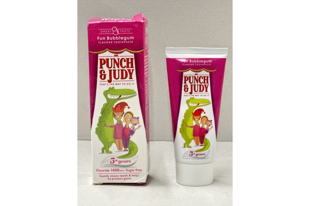 Punch & Judy - Fun Bubble Gum 3+ Years 50ml 1's