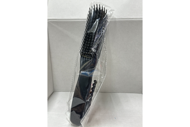 Detangle Hair Brush, Detangling Brush for Black Natural Hair Curly Hair Afro 3/4abc Texture, Faster and Easier Detangle Wet or Dry Hair with No Pain (Black)