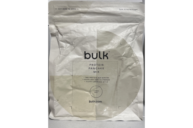 Bulk High Protein Pancake Mix, Lemon Zest Flavour, 500 g | 10 Servings | Best Before Date 30/09/2024