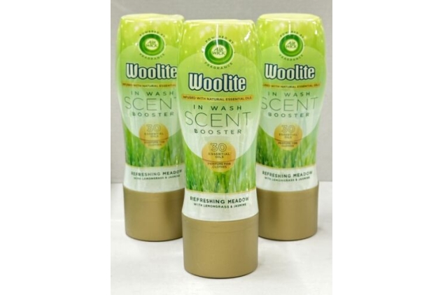 Woolite With Airwick Fragrance in Wash Scent Booster Refreshing Meadow 3 X 300ml