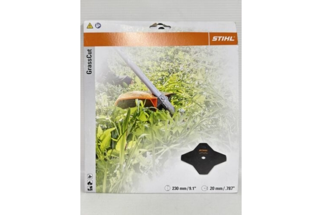 Stihl Genuine Grass Cut Blade Replacement | For Model FS160, 180, 220, 280 230-4