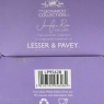 Lesser & Pavey Lavender & Bees Butter Dish with Lid for Kitchen & Home