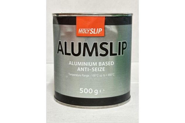 MOLYSLIP ALUMSLIP High Temperature Anti-Seize Grease Copper Free 500g Tin