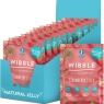 Wibble Jelly Crystals, Strawberry Natural Jelly Powders, Quick Set, 12 pack, Low Sugar, Plant-Based, Low Calorie Snack, Healthy Dessert, Serves 4, Vegan Jelly Crystals, Vegetarian Jello Powder, Sweets