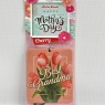 Retro Scents Car Air Freshener ‘Best Grandma’ Mother Day Themed | Cherry Fragrance