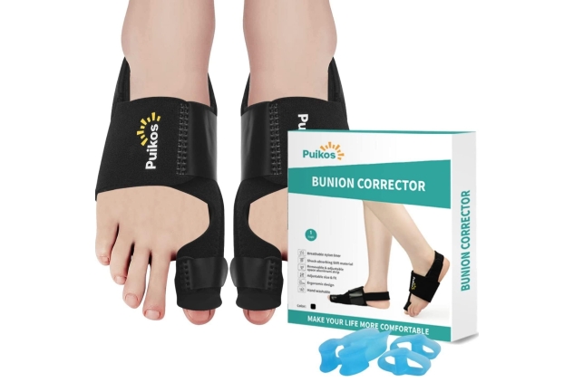 Puikos Bunion Corrector for Women Men Big Toe Brace Bunion Splint Big Toe Straightener Bunion