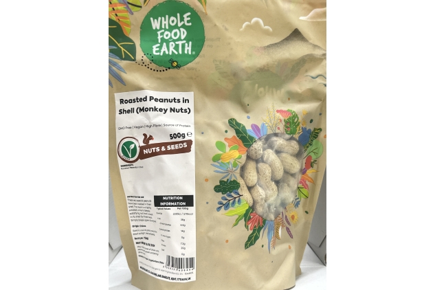 Roasted Peanuts In Shell (MONKEY NUTS) 500g | GMO Free | Vegan | High Fibre | Source of Protein | Best Before Date 05/12/2024