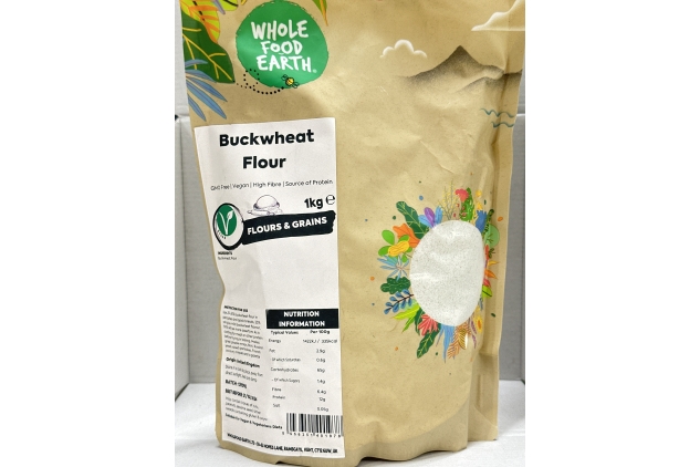 Buckwheat Flour 1kg | Vegan | High Fibre | Source Of Protein | Best Before Date 31/10/2024