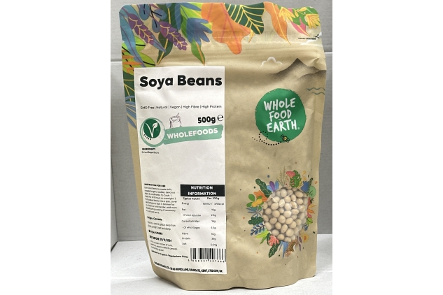 Soya Beans 500g | Vegan | High Protein | High Fibre | Best Before Date 29/10/2024