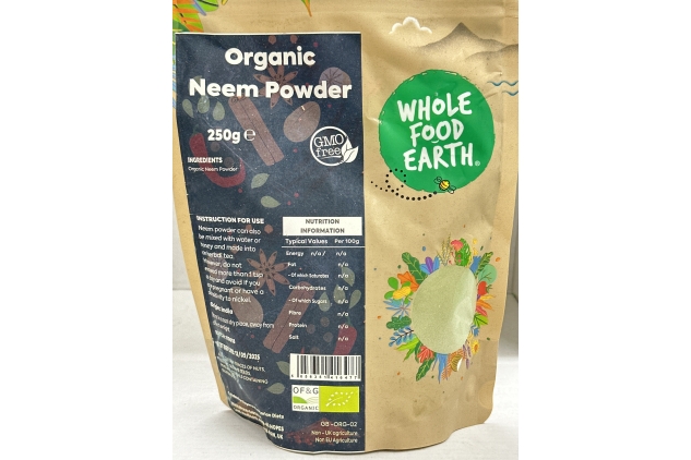 Organic Neem Powder 250g | For Herbal Tea Making