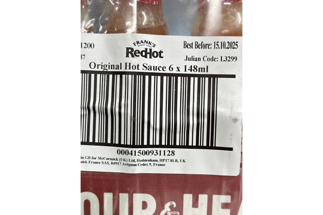 Frank's RedHot Original Cayenne Pepper Sauce 148 ML | Pack Of 6 | Cayenne Pepper Hot Sauce | Suitable For Vegans & Vegetarians | No Artificial Flavourings Or Colours | No Added MSG