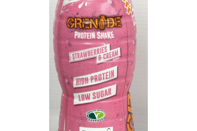 Grenade High Protein Shake, 24 X 330ml - Strawberries & Cream Flavour | BBE 23/10/2024