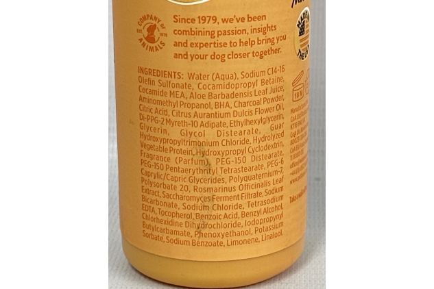 PET HEAD Dog Shampoo 300ml, Ditch the Dirt, Orange Scent, Best Dog Shampoo for Smelly Dogs, Deep Cleans Removes Odours, Deodorising Vegan Pet Shampoo, Professional Grooming, Gentle Formula for Puppies