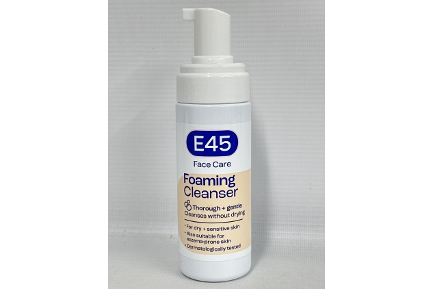 E45 Face Wash Foaming Cleanser (Pack of 1) MISSING LID