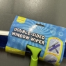 Window Cleaning Combo - Squeegee & Microfiber Window Scrubber Window Glass Clean