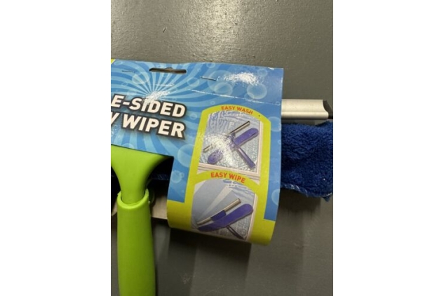 Window Cleaning Combo - Squeegee & Microfiber Window Scrubber Window Glass Clean