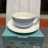 Fine Bone China Cup And Saucer Set Blue Colour New