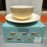 Fine Bone China Cup And Saucer Set Peach Colour New