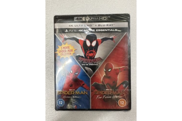 New 4K Spiderman Far From Home / Into The Spider-Verse / Spiderman Homecoming 4K