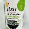 itsu Chilli Miso Flavour Rice Noodles Instant Noodle Cups Pack of 12 | Bulk Buy Deal | Best Before Date 27/11/2024