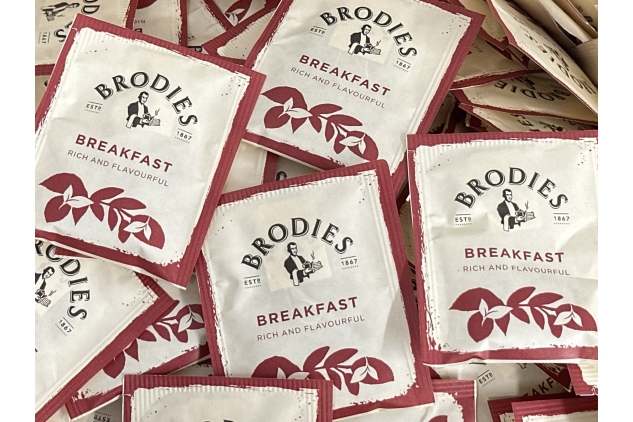 BRODIES Breakfast Tea | 100 Tea Bags | Sold Loose | Individually Wrapped