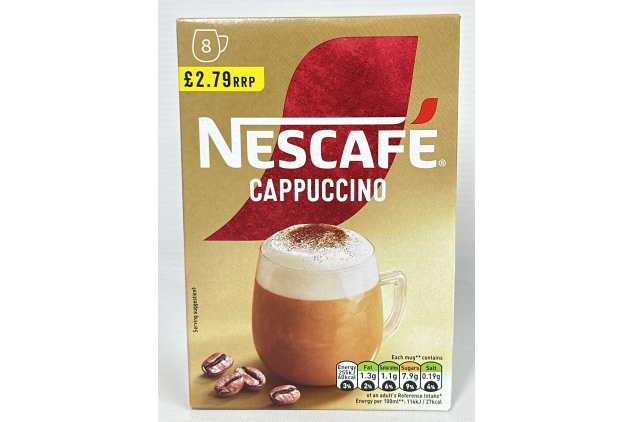 Nescafe Cappuccino Instant Coffee Sachets | 48 Servings | Winter Essential | Bulk Buy Deal