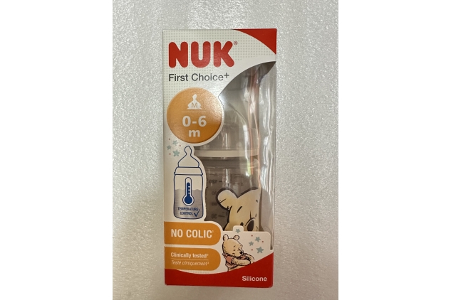 NUK Disney Baby Winnie The Pooh 150ml Bottle No Colic 0-6 Months