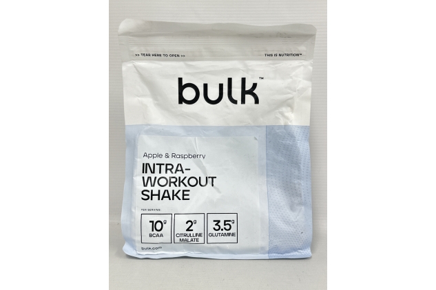 Bulk Complete Intra-Workout, BCAA, Apple and Raspberry, 500g, 25 Servings