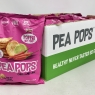 Pea Pops Healthy Chickpea Crisps - Low Calorie, Gluten Free, Plant-based Protein Snacks that are Popped (Not Baked or Fried) 12 x 80g, Chilli & Lime | BBE 04/01/2025