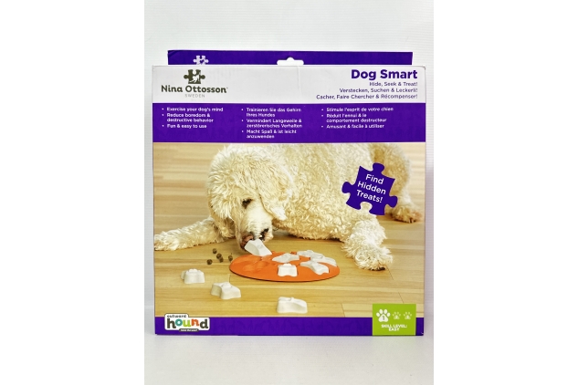 Outward Hound Nina Ottosson Dog Smart Orange Interactive Treat Puzzle Dog Toy