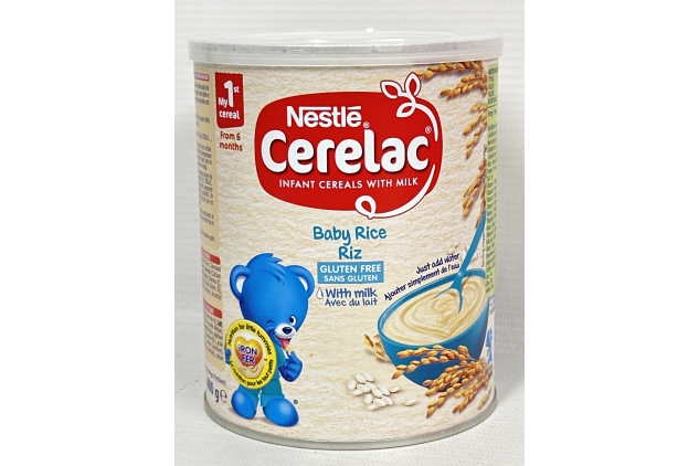 Cerelac Rice with Milk Infant Cereal, 6 months+, 1 X 400g