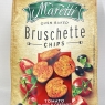 Maretti Bruschette Chips Tomato & Olives & Oregano Flavour 150g | Oven-Baked Crispy Vegetarian Snack Bites (Pack Of 2)