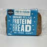 Pro-Fusion Organic Protein Bread 250g, Pack of 9 - Rye & Flax Seed - Wholegrain, Source of Fibre & Alternative to Wheat Bread - Low Carb Bread - Vegan & Plant-Based Protein | BEST BEFORE DATE 01/01/2025