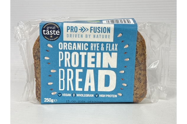 Profusion Organic Protein Bread, 250g | BEST BEFORE DATE 15/08/2024