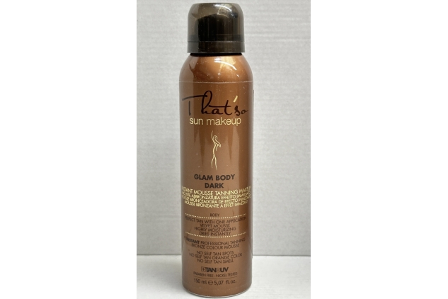 That’s So Sun Make Up - Glam Body Dark Instant Tanning Mouse 150ml