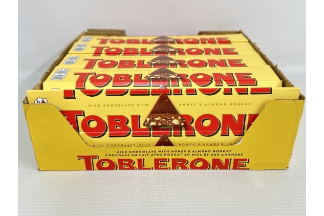 Toblerone Milk 100g (Box of 20) BEST BEFORE DATE 02/12/2024