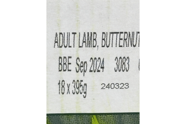 Forthglade Adult Wet Adult Dog Food Trays | 1 Yr+ Lamb with Butternut Squash & Vegetables Complete Meal, 395 g (Pack Of 18) BEST BEFORE DATE 30/09/2024